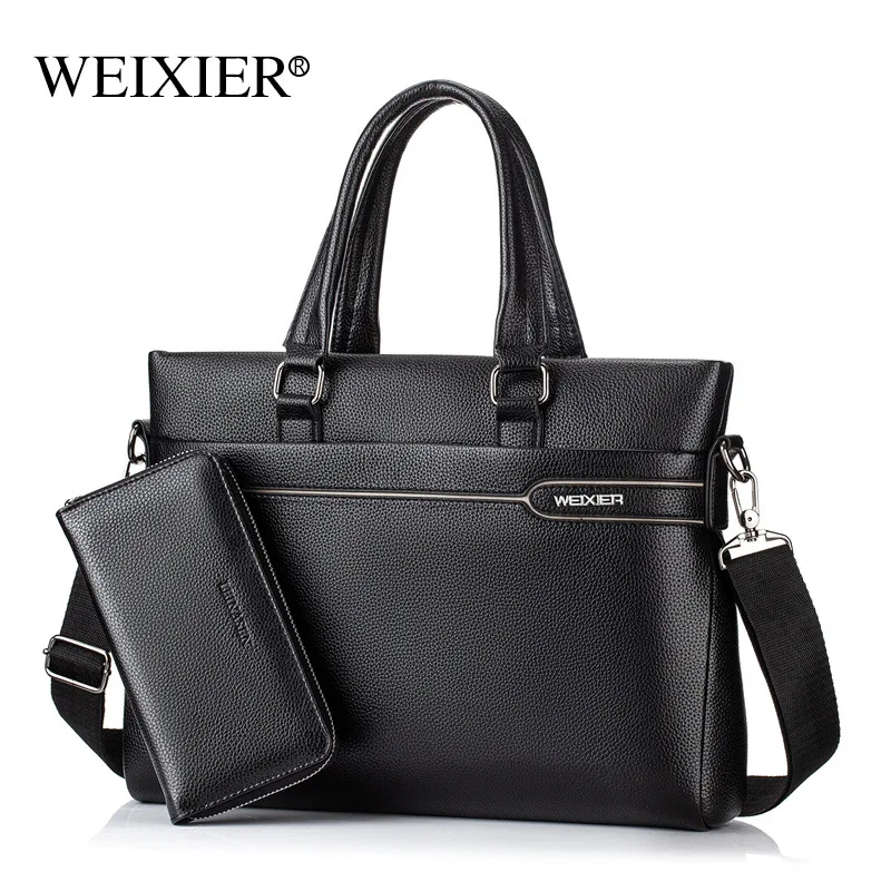 

New Men's Business Handbag Shoulder Crossbody Large Capacity Office Laptop Bag Fashion Commercial Briefcase