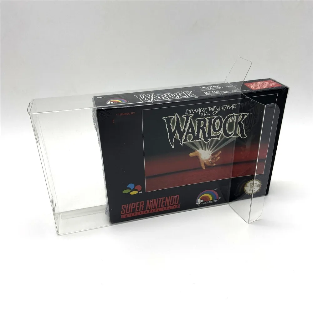 Коллекция коробка дисплей защитная и для хранения Super nintendo развлекательная