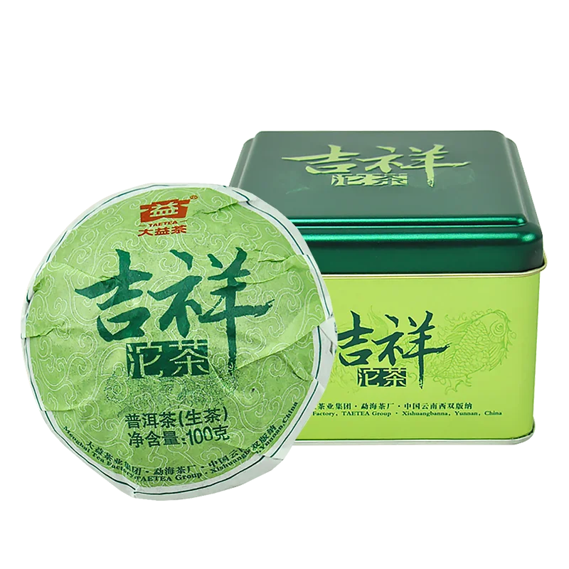 

Счастливая Tuo * 2014 год Menghai Dayi сырья Tuo Китайский Ча 100g с коробкой 1401 серии