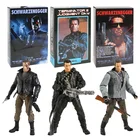 NECA Terminator T-800 Арнольд Шварценеггер Tech NoirПолиция штурмовая фигурка из ПВХ Коллекционная модель игрушка