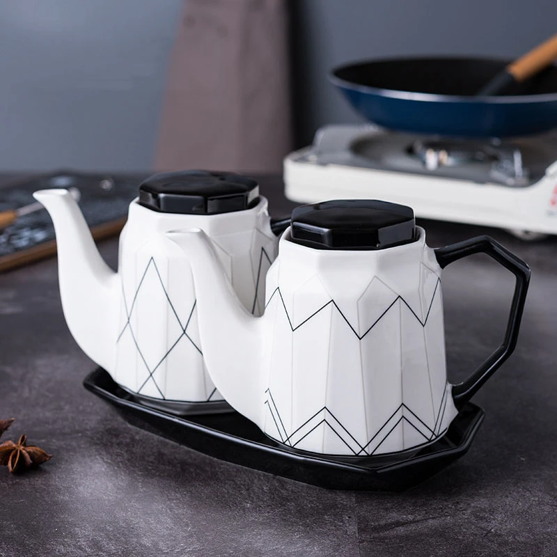 Кухонный модный фотографический набор Houmaid контейнер для хранения соевого соуса