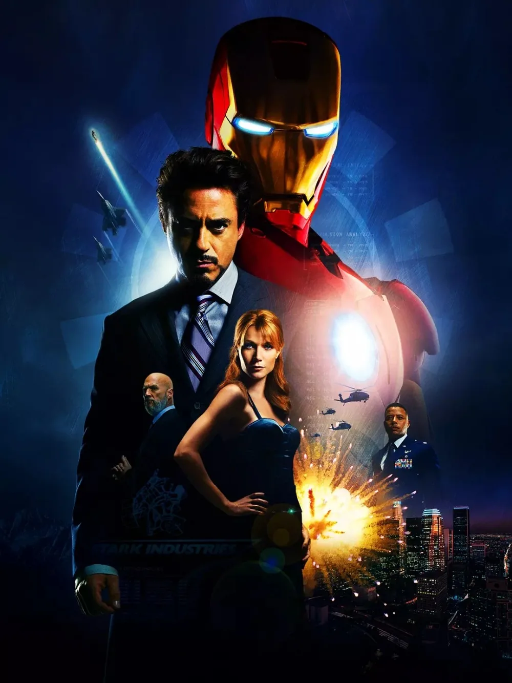 Высокая популярность персонажа Marvel супер герой Железный человек плакат высокое качество холст живопись Высокое качество домашний Декор без рамки o367