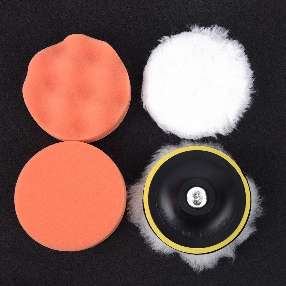 6Pcs Waxing Pads High Gross Polisher Buffer Wear resistance Self-sharpening | Автомобили и мотоциклы