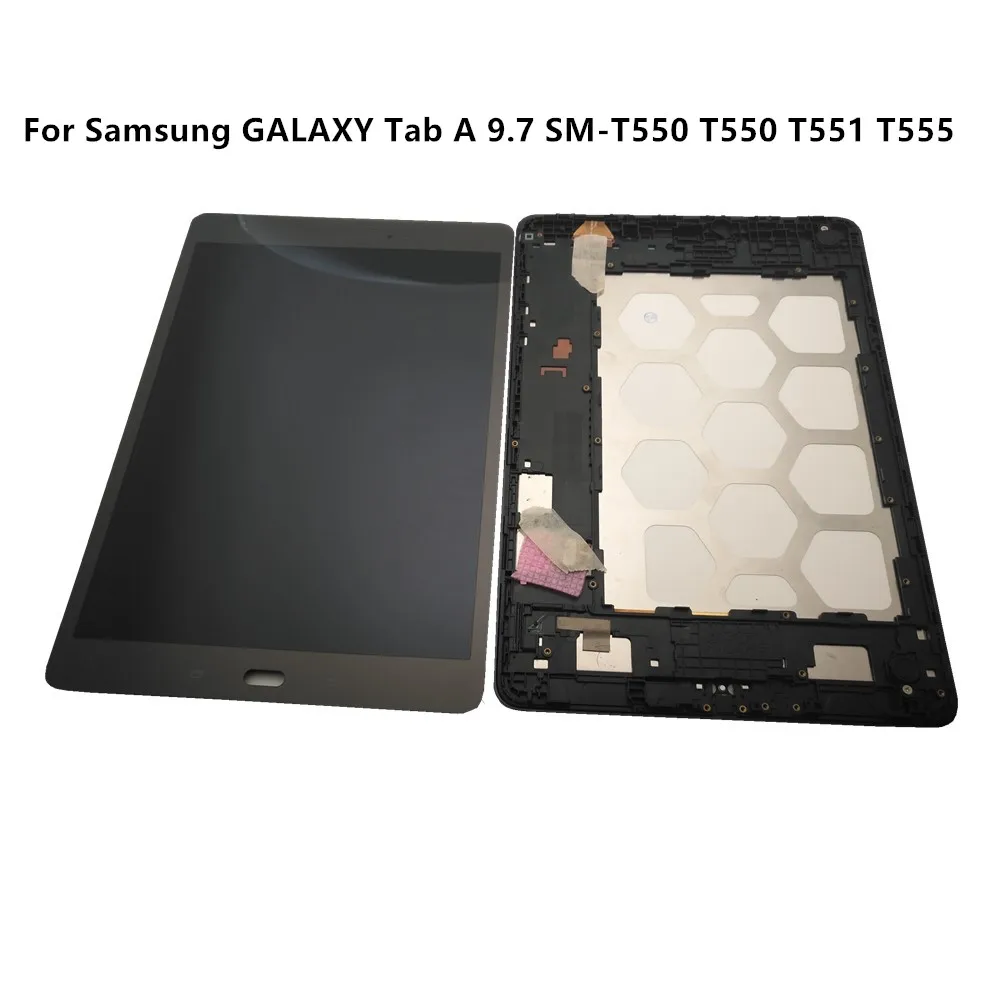 For Samsung GALAXY Tab A 9.7 P550 SM-P550 P555 LCD Display+Touch Screen Digitizer T550 T555 | Мобильные телефоны и