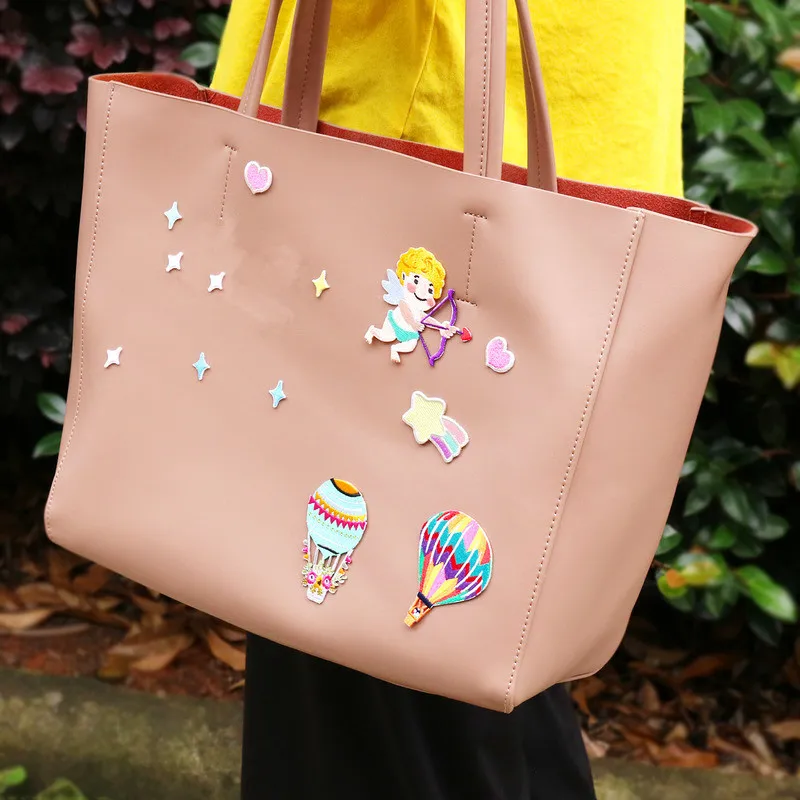 1 шт. мультяшная Горячая воздушная заплатка в виде воздушного шара вышивка утюгом