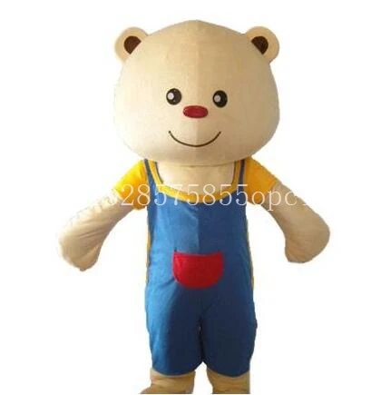 

Love Bear Mascot Costume Character Feature Costume Fancy Dress Outfit Halloween Cosplay party