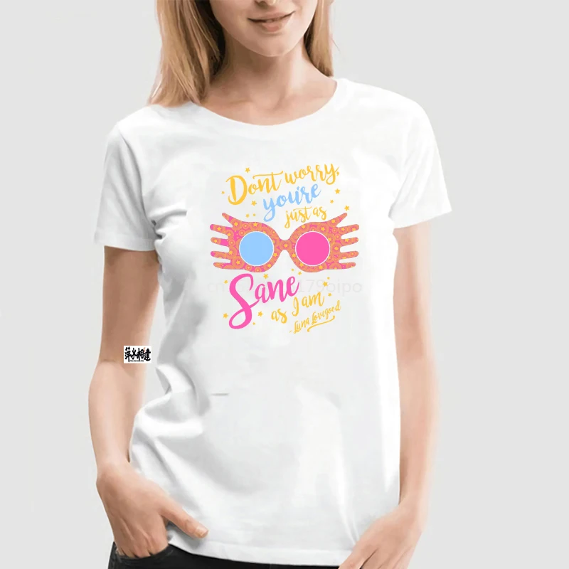 Модная летняя футболка Гарри Луна Lovegood camisa malla cine Хогвартс фелик 1 показать t tulo