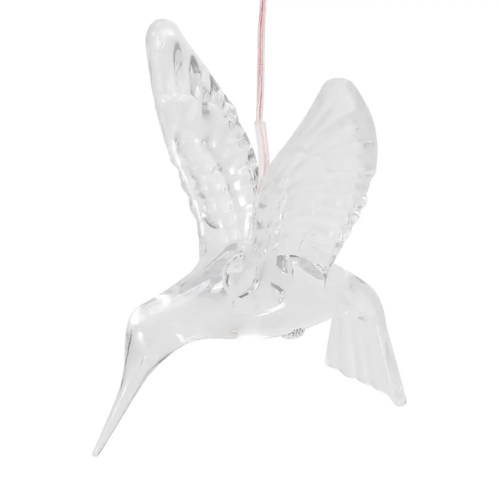 Уличная Светодиодная лампа на солнечной батарее в виде птицы