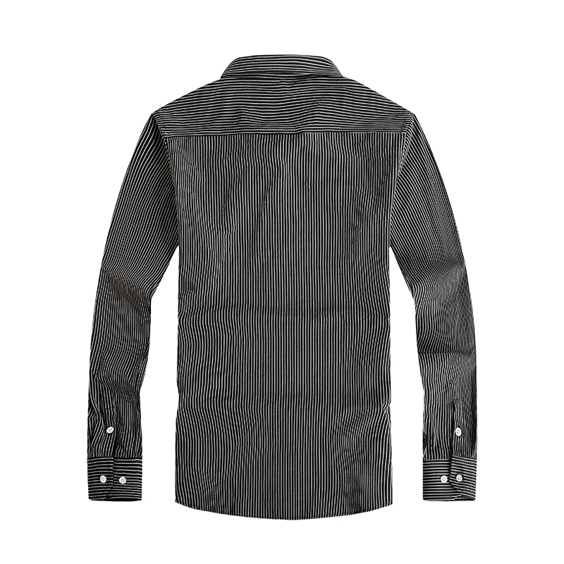 Высокого качества размера плюс 8XL Мужская рубашка брендовая мужская обувь