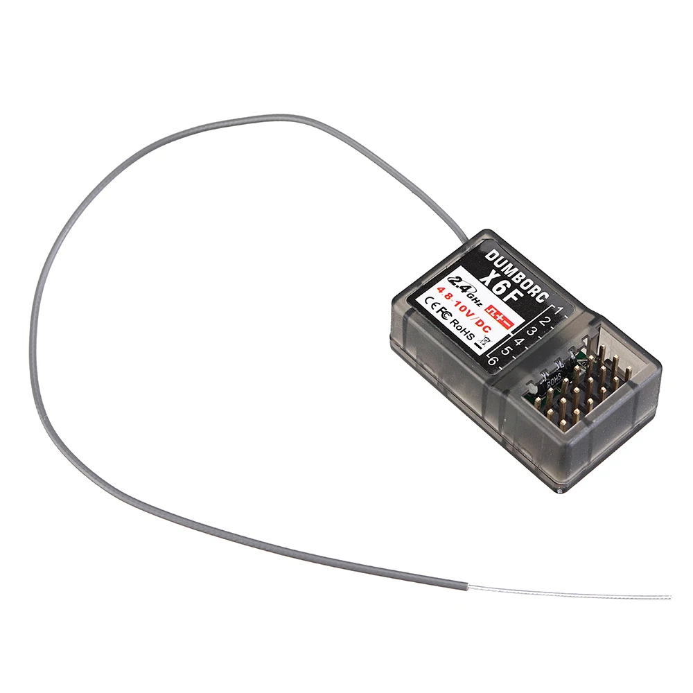 Передатчика радиоуправляемой модели Дамбо RC X4 2 4 ГГц 4CH передатчик с X6F приемник