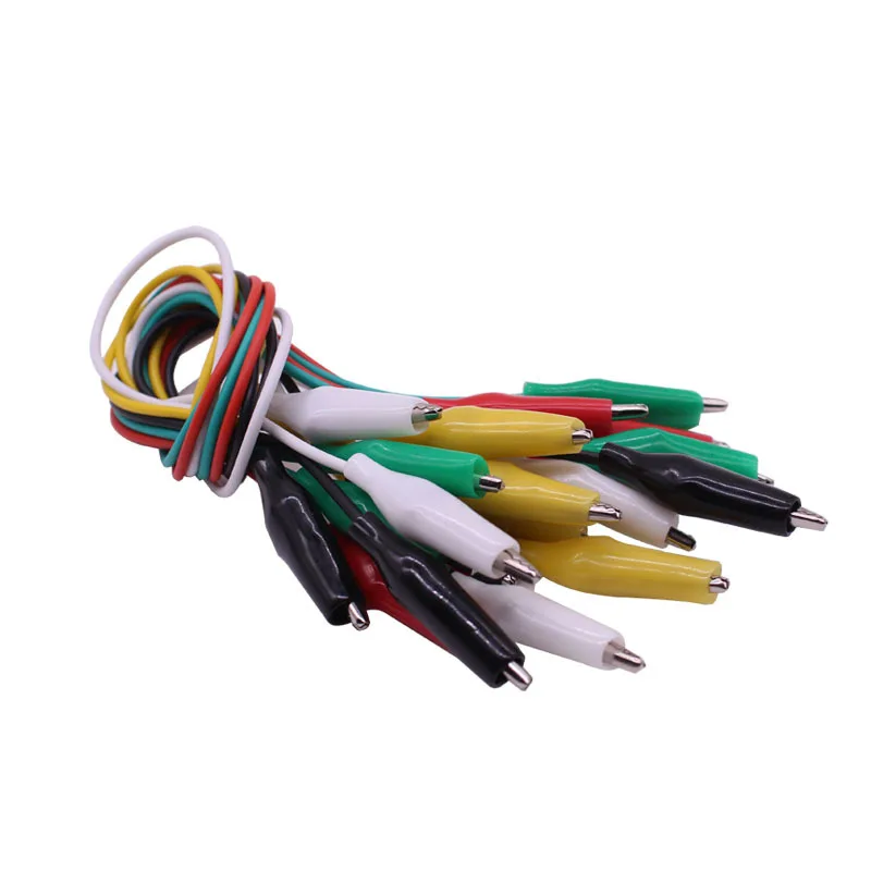 

Micro:bit special alligator clip connector DIY with protective cover 35cm double-headed alligator clip cable IO extension