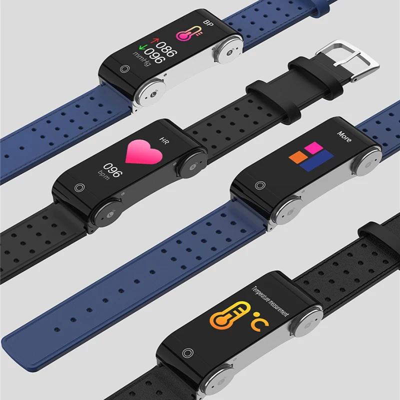 

3 in1 Smart Watch Men Earbuds Temperature Sensor TWS Bluetooth 5.0 Earphones Smartwatch Sports Heart Rate Blood Pressure Monitor