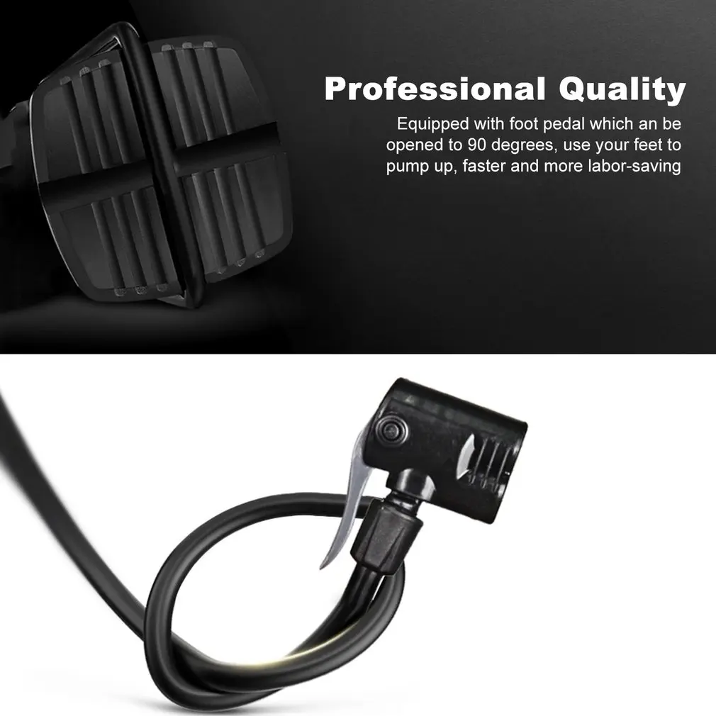 Портативный велосипедный мини насос высокого давления из алюминиевого сплава с