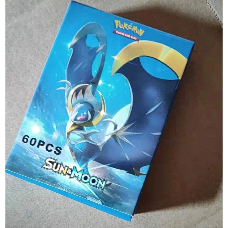 60 шт. Pokemon Card 2019 французский питомец Elf Battle 40GX 20EX Cards Pocket Monster Game коллекция детских