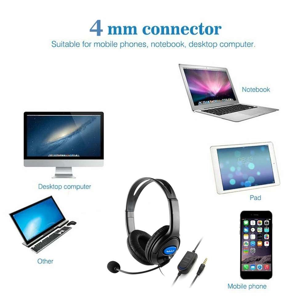 HD объемный звук Игровые наушники USB 3 5 мм гарнитура с микрофоном PC регулируемая