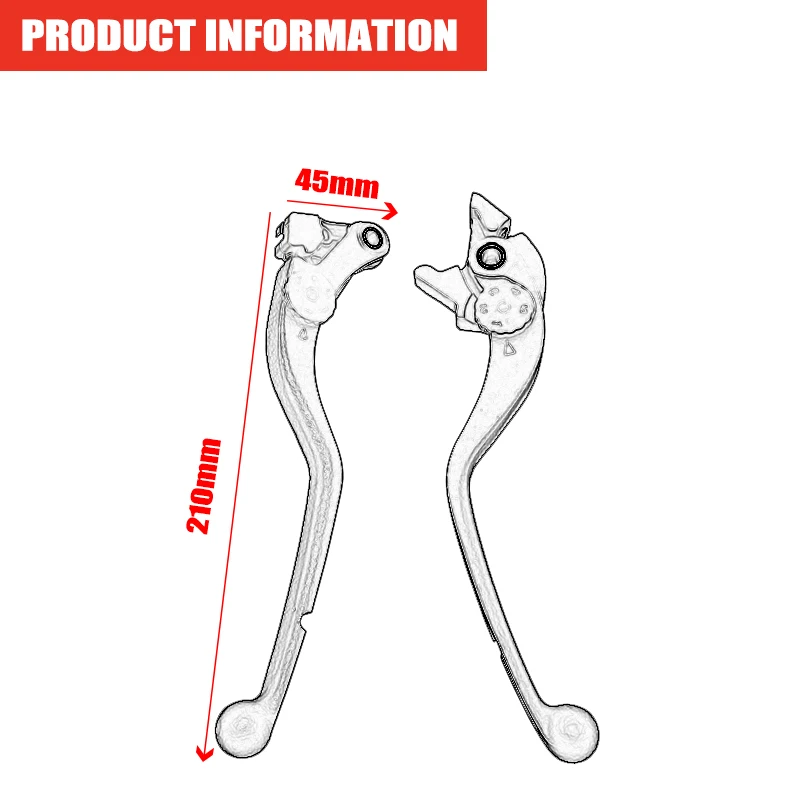 Мотоциклетные левые и правые тормозные рычаги сцепления для BMW F750GS F850GS F750 GS F 850 F900R
