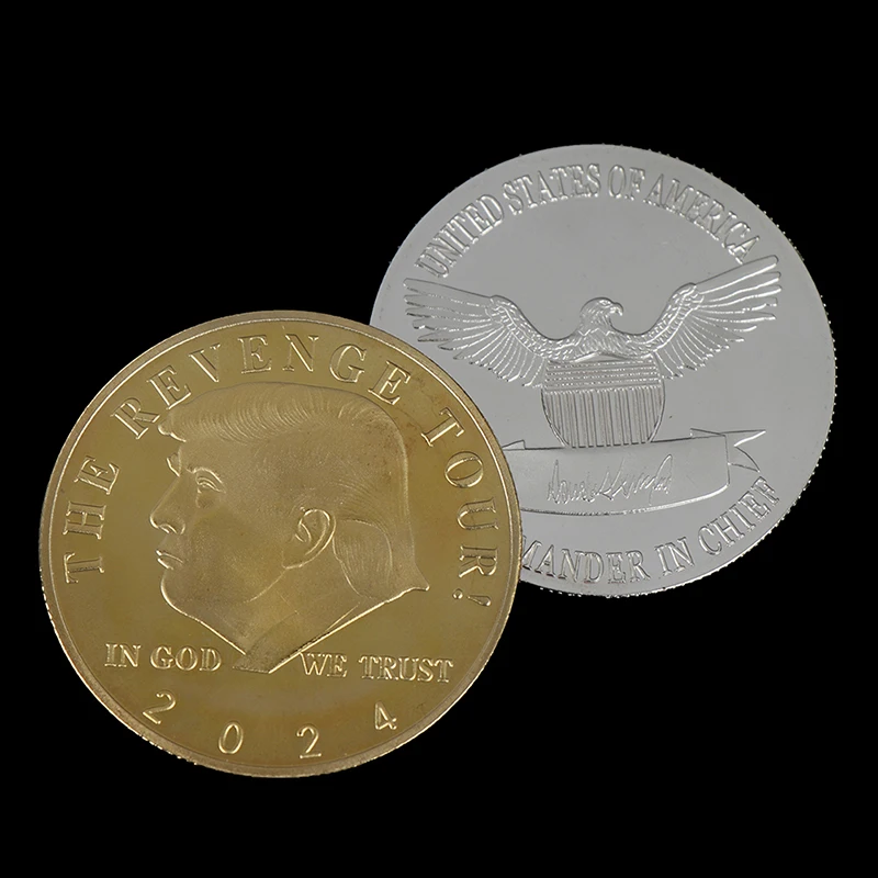 2024 President Commemorative Coin Save America Again Souvenir Collection Gift | Дом и сад