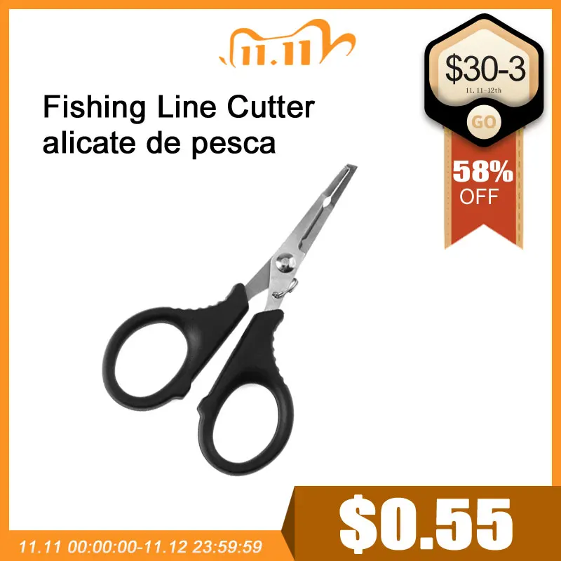 

Резак для лески из нержавеющей стали, ножницы, Мультитул, рыболовные плоскогубцы, инструмент для удаления крючков, снасти для карпа, аксессу...