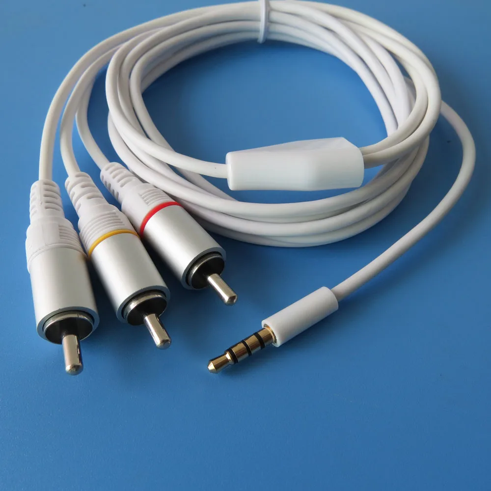 Аудиокабель 3 5 мм-3RCA 2 метра | Электроника