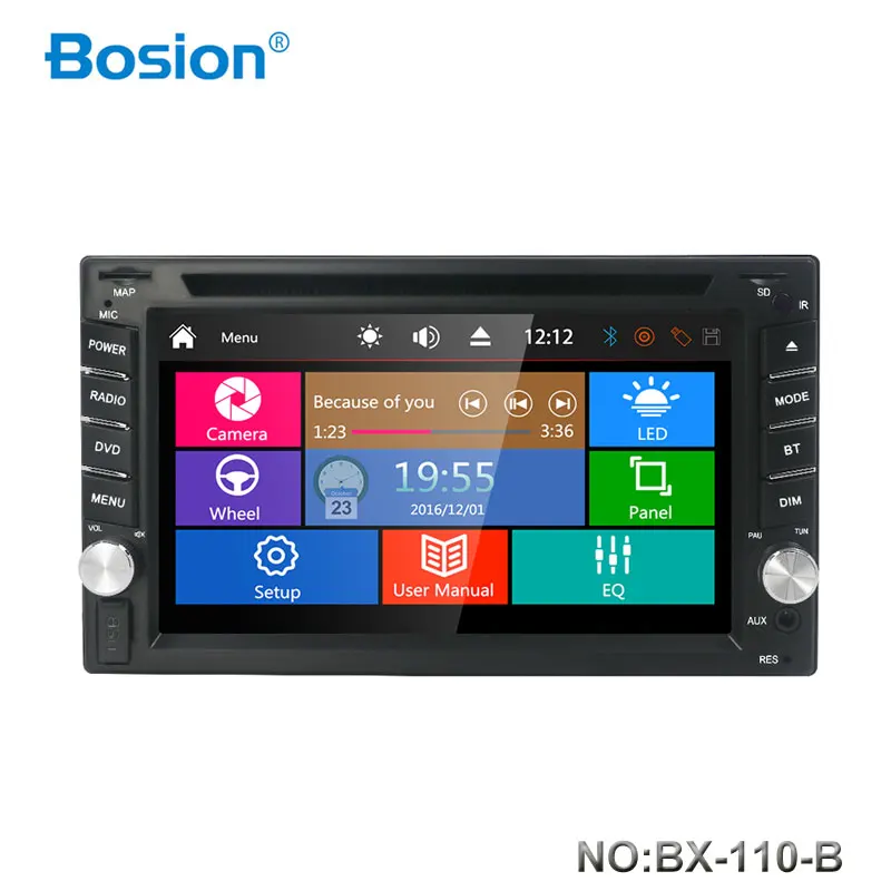 Bosion Car Multimedia 2 din DVD Player Universal Radio GPS Navigation Stereo video For Nissan Volkswagen Peugeot Toyota | Автомобили и