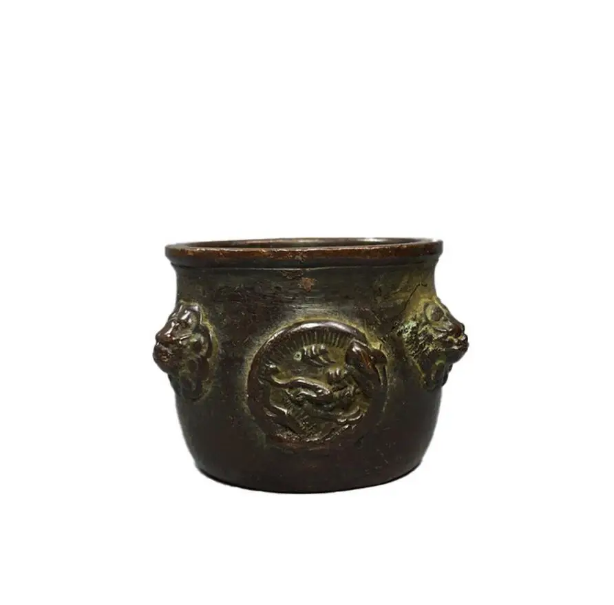 Медь статуя завода-изготовителя чистый под старину &quotкурильница отделанные