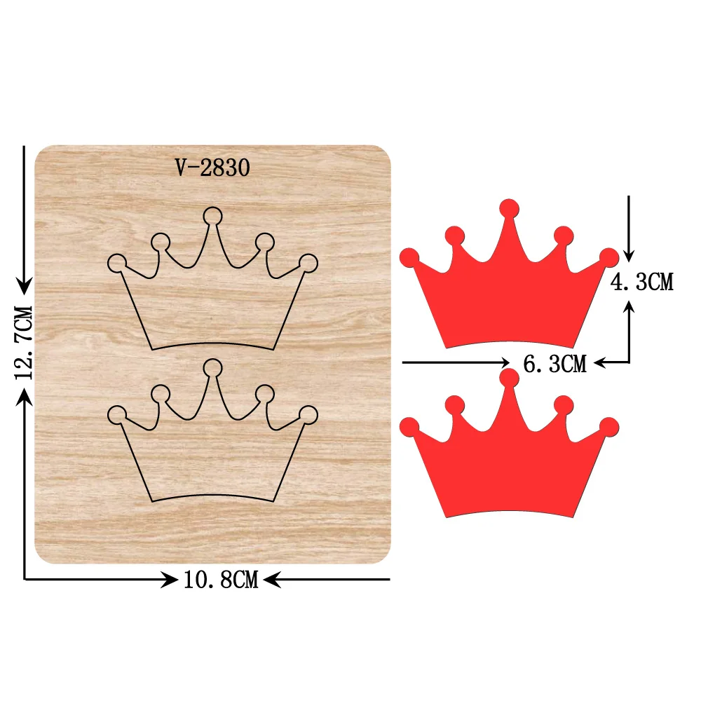 

New wooden dies cutting dies for scrapbooking Multiple sizes V-2830