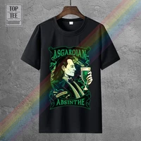 loki tom hiddleston asgardian absinthe tee thor movie t shirt s m l xl 2xl 3xl 2018 new 100 cotton top quality t shirt