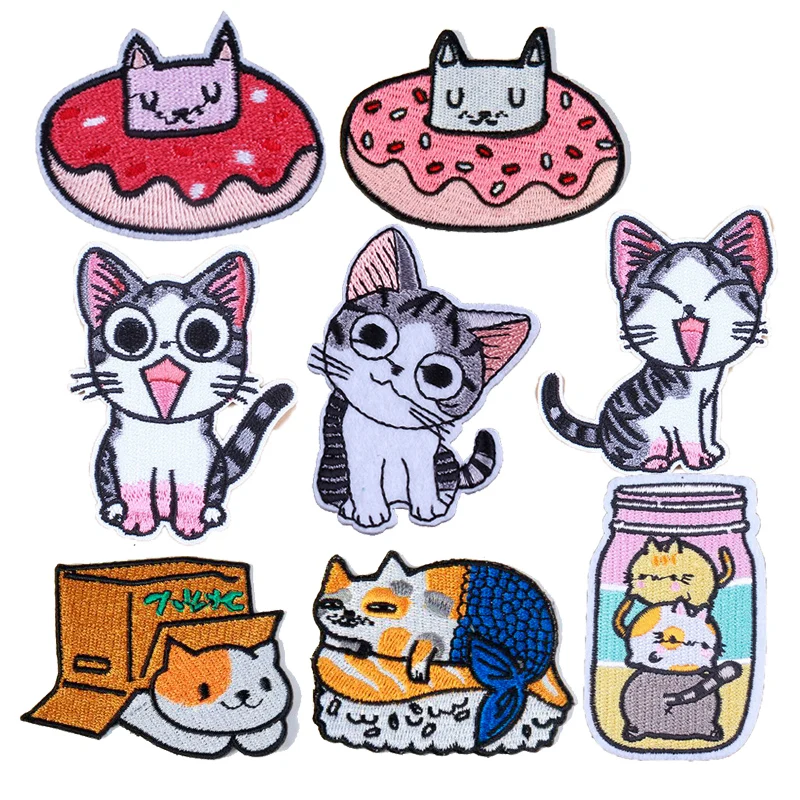 Вышитые нашивки для одежды качественные Пришивные наклейки с аппликацией значок