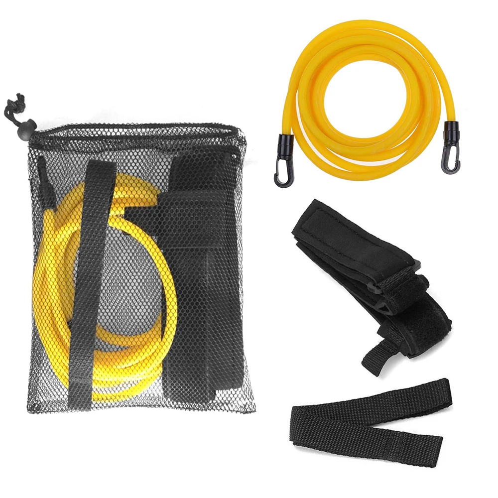

Swimming Training Belt Stationary Swim Training Leash Cord Swim Resistance Tether Band Training Equipment
