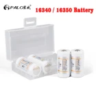 Аккумуляторная батарея PALO 800 мАч 1634016350, 3,7 в, литий-ионные 16350 аккумуляторы 3,7 в, литий-ионные 16350 аккумуляторы
