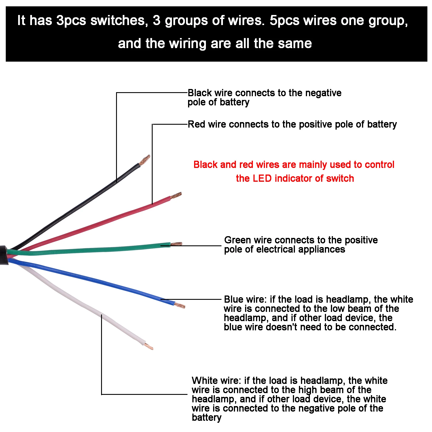 WUPP универсальные переключатели на руль мотоцикла противотуманные фары Маунт