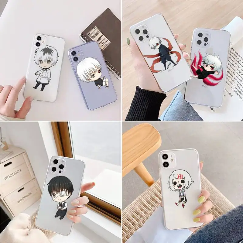 

Tokyo Ghoul 789 Phone Case For iphone 13 12 11 mini x xs xr pro max 8 7 6s 6 plus Transparent soft