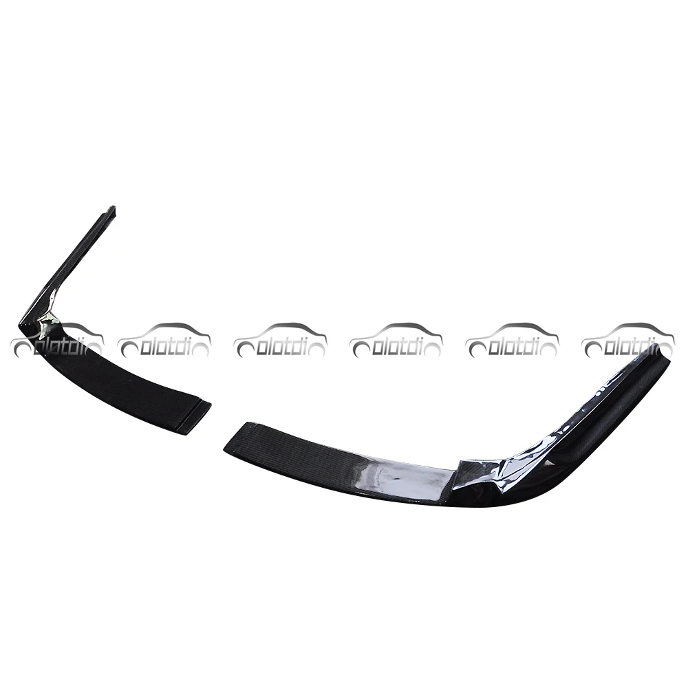 OLOTDI Реальные углеродного волокна задний бампер сплиттеры Туфли без каблуков для