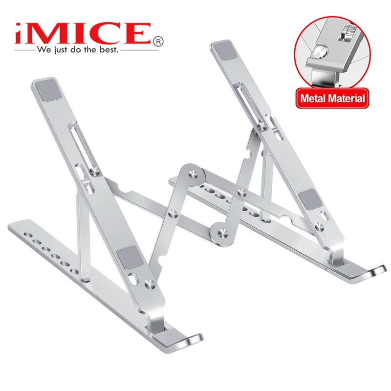 

Laptop Stand Aluminium Laptop Bracket Portable Support Laptop Holder Notebook Stand Cooling Tablet Stand For ipad Macbook Pro