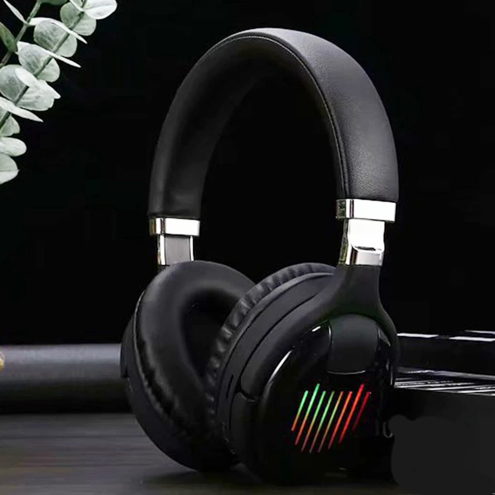 Складные беспроводные наушники 3D стерео Bluetooth гарнитура игровые со слотом для SD