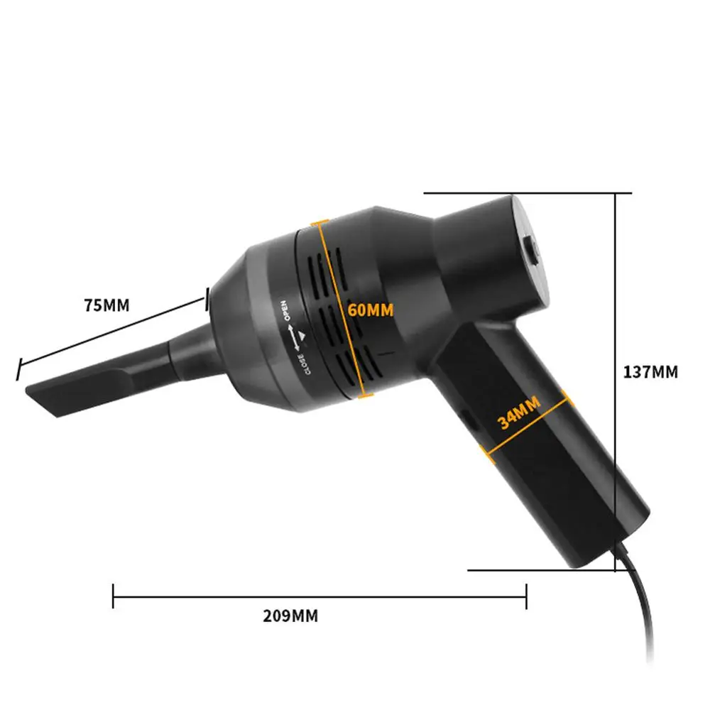 Портативный мини-пылесос с USB-клавиатурой | Бытовая техника