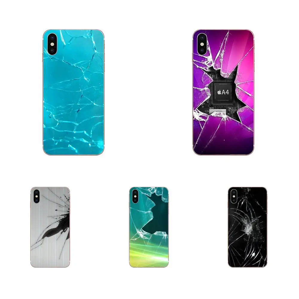 Разбитый экран из ТПУ для Huawei Honor 4C 5A 5C 5X 6 6A 6X 7 7A 7C 7X 8 8C 8S 9 10 10i 20 20i Lite Pro | Мобильные