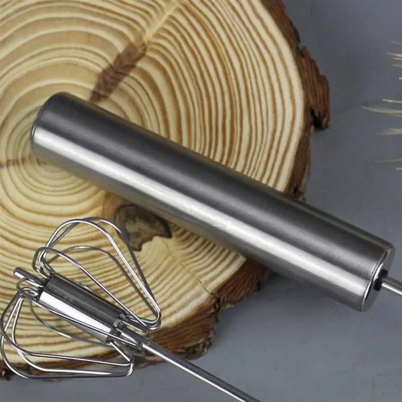 

Stainless Steel SemiAuto Self Turning Egg Beater Whisk Mixer Blender Egg Stirrer Kitchen Egg Tools For Making Cream Of Eggbeater