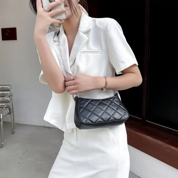 

New Female Small Fresh Handbags Buckle Design Bags Fashion Small Bags Messenger Bag PU Leather shoulder Bags Women Handbags