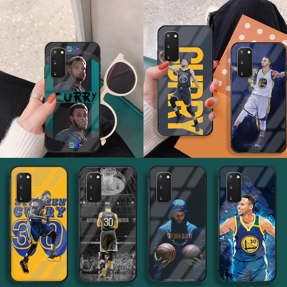 

Basketball Stephen 30 Curry Phone Tempered Glass Case Cover For Samsung Galaxy A M 10 12 20E 21 31 40 50 51 52 70 71 72 Shell