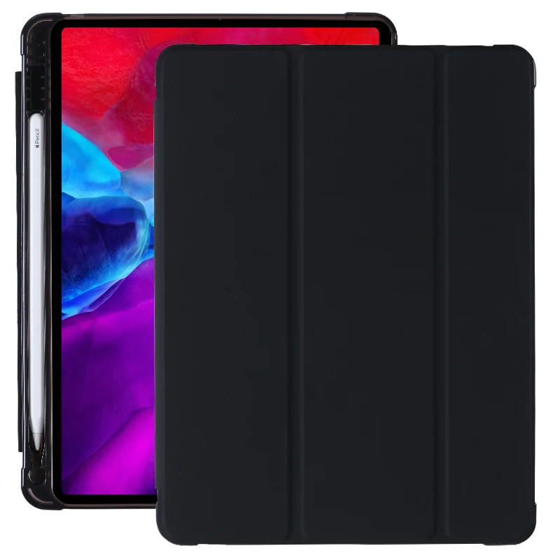 Чехол для iPad Pro 12 9 2017/2015 держатель карандашей смарт-чехол подставка тройного