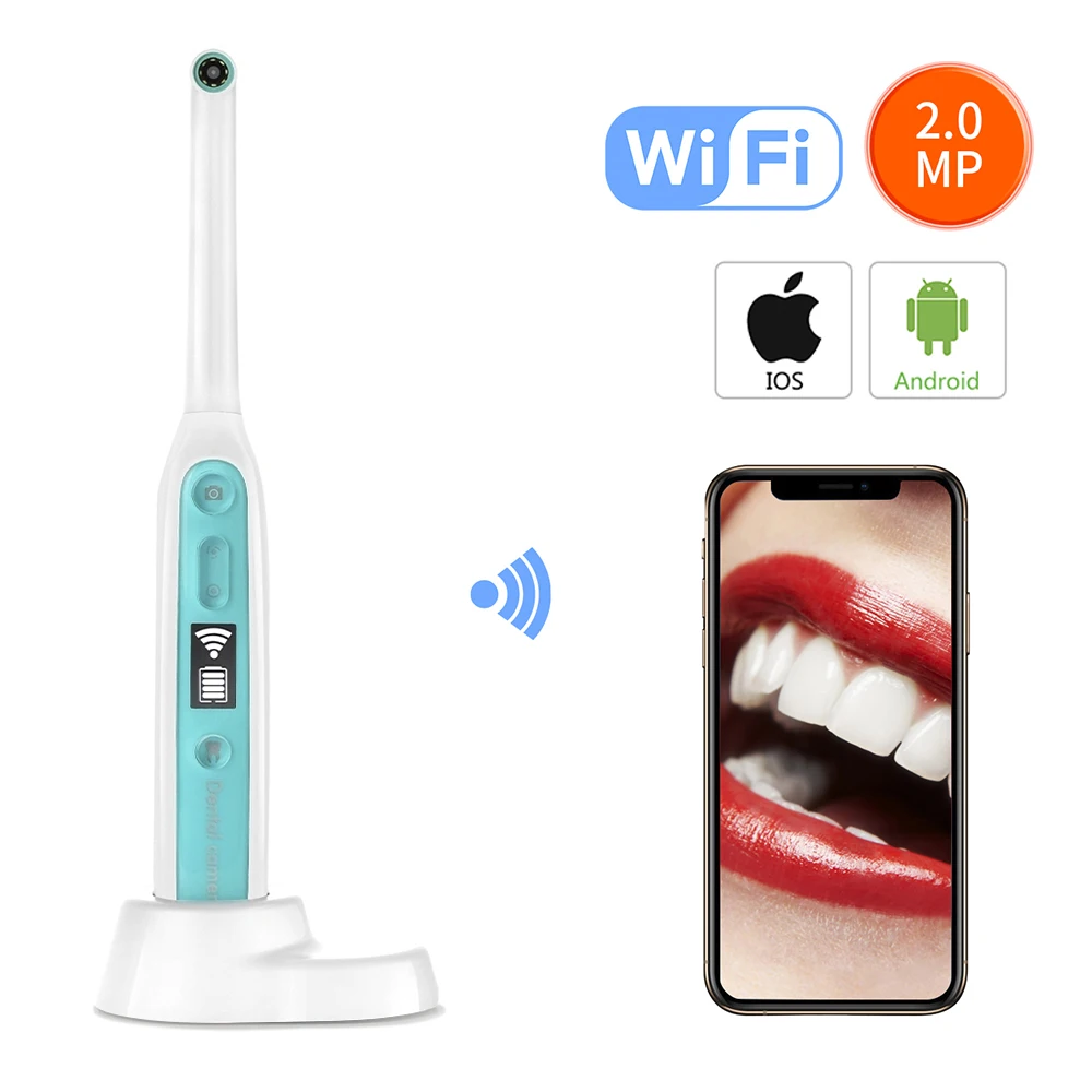 Беспроводной Wi Fi ротовой стоматологический эндоскоп 1080P HD визуальная