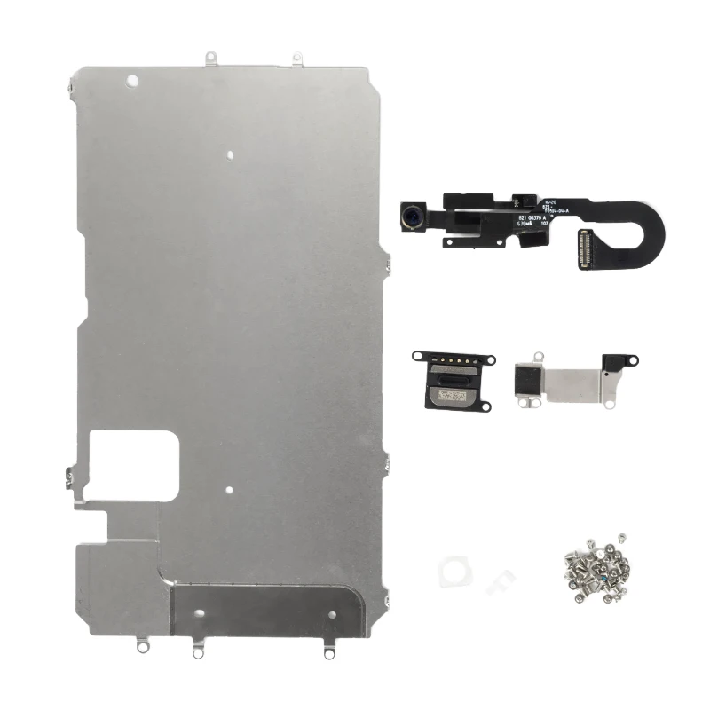 

Mobile Phone Accessories for iPhone 7 Plus with Senor flex cable + front Camera +Metal plate+Earpiece Speaker +Full Sets Screws
