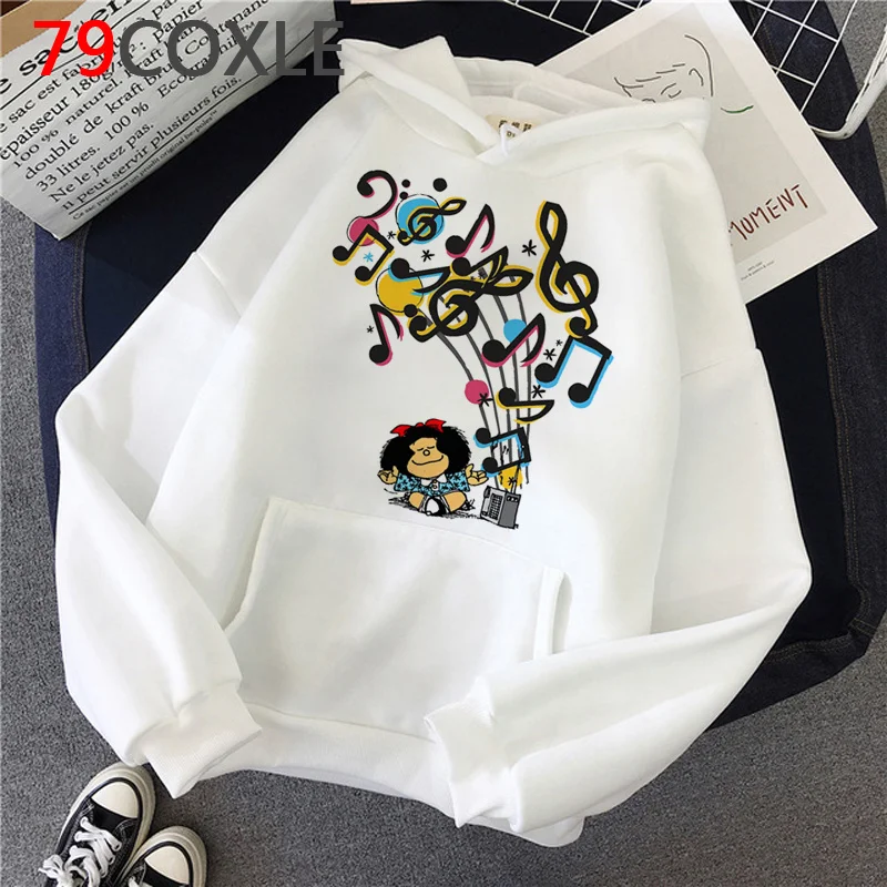 

Mafalda hoodies women printed printed women hoody streetwear