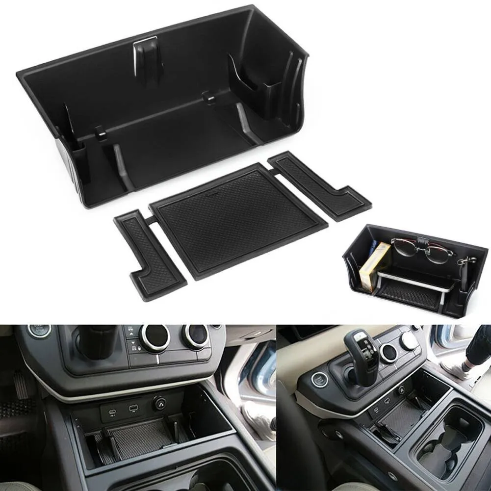 

For Land Rover Defender 90 110 2020-2022 Center Console Organizers Armrest Tray Car Storage Organizing Box Organizer Case