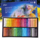 Масляные мелки 48 цветов, моющиеся Мелки 12 цветов, флуоресцентные Детские художественные карандаши для граффити, канцелярские мелки для детей, товары для рисования
