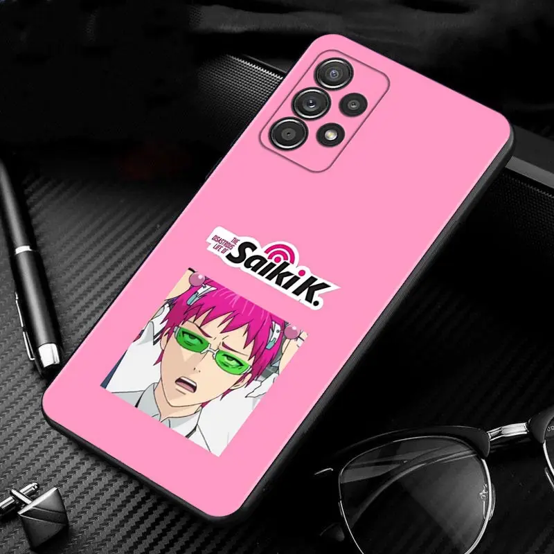 The Disastrous Life Of Saiki K Anime For Samsung Galaxy A51 A71 A41 A31 A11 A01 A72 A52 A42 A32 A22 A21s A02s A12 A02 Case Shell images - 6