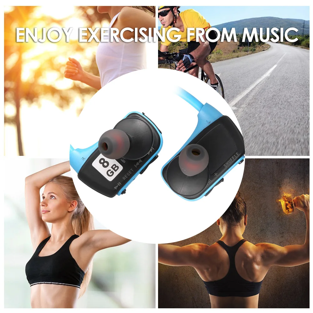 2021 модный Мини Портативный W273 спортивный MP3 плеер для гарнитуры 8 Гб уличный