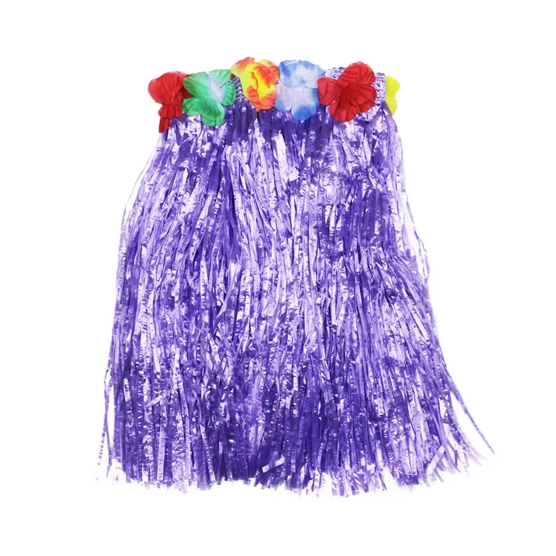 Женская юбка из Гавайских трав 40 см модный костюм для шоу детей и взрослых