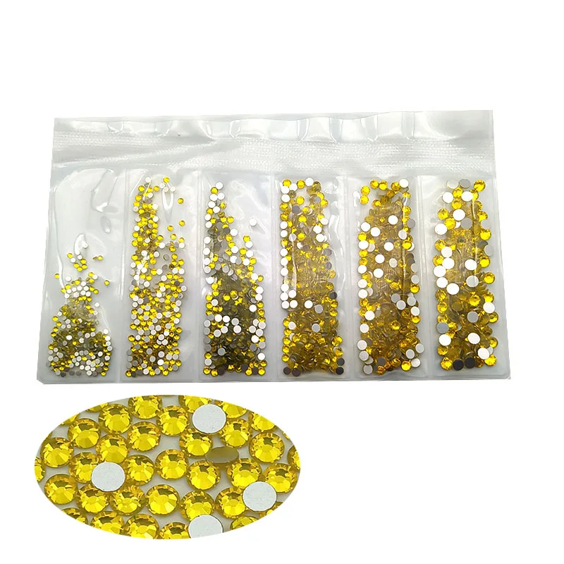 Многоразмерные стеклянные стразы для ногтей украшения кристалл страз подвески